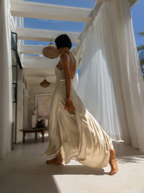 Evening_Elegant_Dress_rear_view_champagne