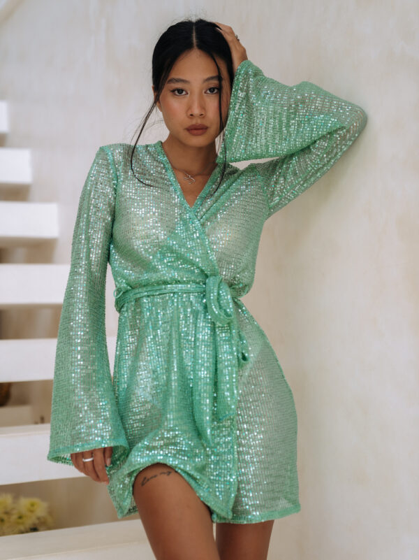 Sparkling_Dress_full-length_model_green